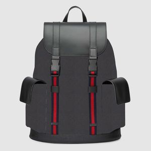 Zaini da uomo stile uomo Zaino Designers Bookbag 495563 sport outdoor Borse da viaggio borsa fahion Zaini per laptop ad alta capacità con fibbia con cerniera Borsa per libri nera