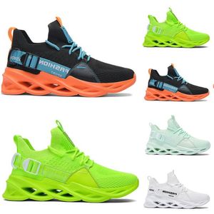 style18 Moda transpirable para hombre para mujer zapatos para correr triple negro blanco verde zapato al aire libre hombres mujeres diseñador zapatillas deportivas zapatillas de deporte tamaño