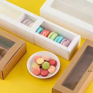 Macaron Box Cake Boxes Домашние принадлежности Бумага Шоколадные коробки Бисквитная Булочка Коробка Букея Упаковка Праздник Подарочная коробка RRE10928