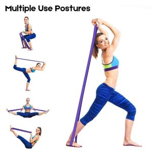 Resistance Bands 208cm Stretch Band träning Expander Elastic Pull Up Assist for Fitness Training Pilates Home Workout