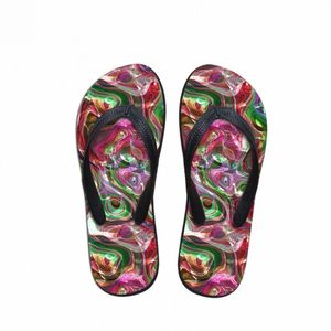 Angepasst 2019 Neueste Flip-Flops Frauen Casual Strand Wohnungen Licht Hausschuhe Frau Weibliche Frauen Flip-Flops Gummi j2FO #