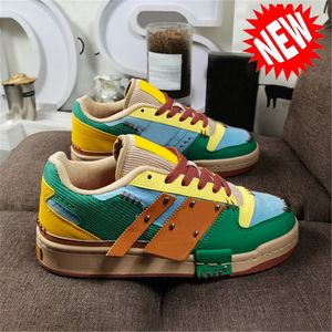 Novos sapatos casuais derretendo tristeza x fórum exibe baixo triplo preto branco verde tecnologia asas de cobre 1.0 top homens tênis tênis femininos tênis treinadores