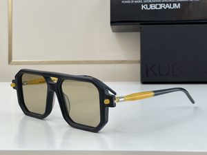 KUB#RAUM P8 Klassische Retro-Herren-Sonnenbrille, Modedesign, Damenbrille, Luxusmarke, Designer-Brille, Top-Qualität, trendige, berühmte Brille mit Etui