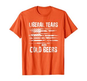 Liberal Tears and Cold Beers - Funny Political T Shirt