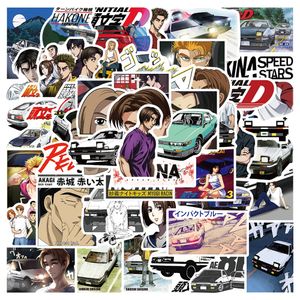 50 PCS Mixed Graffiti skateboard Stickers Classic racing anime For Car Laptop Fridge Helmet Pad Bicycle Bike Motorcycle PS4 book Guitar Pvc Decal