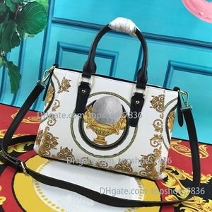 Annenin Çantası kadın Kozmetik Çantası Moda Altın Düğme Deri Tuval Mektup Omuz Çantaları Messenger Çanta 9886 Lüks Zincir Çanta 32 * 22x16 cm