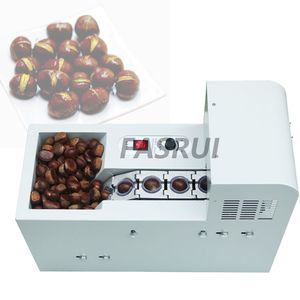 Elektriska kastanjer Öppna munmaskin Hazelnut Incision Maker Automatisk kastanjöppningsmaskin