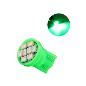 100 pcs 12v bulbos de carro verde T10 W5W 194 192 168 2825 cunha 8smd 1206 lâmpadas de substituição de lâmpadas de lâmpadas de lâmpadas de lâmpadas de lâmpadas de leitura