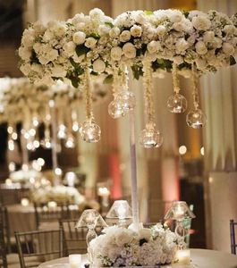 Vaser Surelife 12pcs varumärke hängande tealight hållare glas ljus glober terrarium bröllop ljusstake vas hem el bar dekor