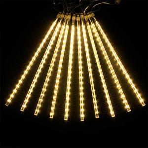 Wholesale patio lights for sale - Group buy Solar Meteor Shower Rain Lights Strings CM LED Tubes Romantic Falling Drop Lighting for Wedding Party Christmas Patio Outdoor Decoration crestech