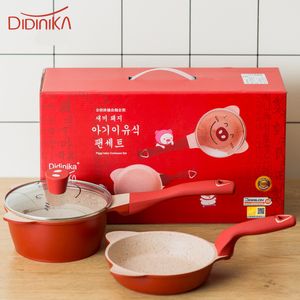 padelle integratore alimentare per bambini Maifan pietra blu antiaderente pentola porridge mini didinika zuppa per bambini dimensioni 37 cm * 16 cm