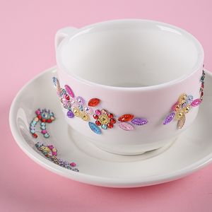 Adesivi decorativi colorati per tazza d'acqua Scatola per cosmetici Custodia per cellulare Decorazione di cancelleria Strass Adesivo personalizzabile RRD6810