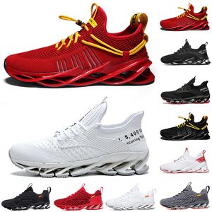 Good quality Non-Brand men women running shoes Blade slip on black white all red gray Terracotta Warriors mens gym trainers outdoor sports sneakers size 39-46