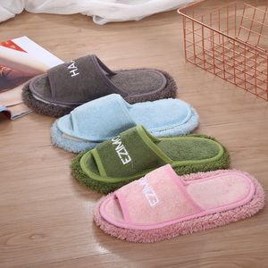 Multifunzione per la pulizia della polvere del pavimento Pantofole mop Scarpe Lazy Mopping Shoe Pavimenti per la casa Pulire la pulizia in microfibraScarpe WLL926