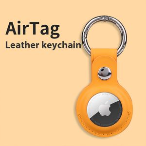 2021 Smart Keychain Cortex Wristband Protective Case Air Tags Anti-fall Anti-scratch Accessories Leather Protector Cover Shell Sleeve For AirTags Locator Tracker