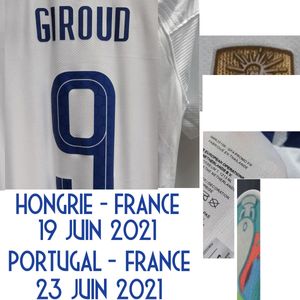 Collectable Match Worn Player Issue Mbappe Griezmann Giroud Kant With MatchDetails Soccer Patch Badge