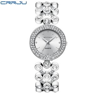 Luksusowe Kobiety Zegarki CrRju Gwiaździste Niebo Kobieta Zegar Kwarcowy Wristwatch Moda Damska Wrist Watch Reloj Mujer Relogio Feminino 210517