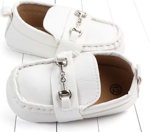 4 Färg! Läder baby pojke skor spädbarn sneaker sko nyfödd första vandrare mjuk suled småbarns fotväskor för 0 -18 m barn