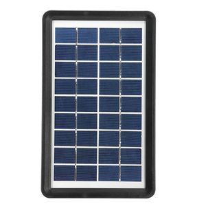 25w Emergency Portable Solar Panel Power Generator 3 Lamp Ligystem System USB Card Radio Audio Powered Sor