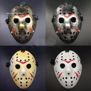 Jason Mask Halloween Masquerade Horror Face Mask Cosplay Costume Props One Size for Women Men Kids