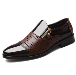 Classic Business Herren Luxurys Kleid Schuhe Mode Elegante formale Hochzeit Männer Slip On Office Oxford Schuh