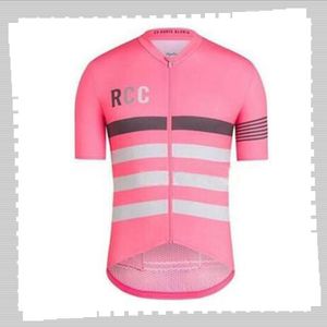 Pro Team Rapha Cykling Jersey Mens Sommar Snabb Torka Sport Uniform Mountain Bike T Shirts Väg Cykel Toppar Racing Kläder Utomhus Sportkläder Y21041290