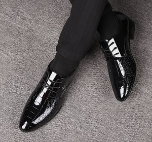 Office Work Men Dress Shoes Formal PU Leather Luxury Fashion Groom Wedding Mens Oxford Shoe casual Plus size 38-48