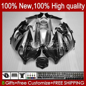 Owalnia dla Suzuki Katana GSXF 600 750 CC 600CC Czarny Silver GSXF600 GSXF-750 29NO.79 GSX750F GSX600F 750CC 1998 1999 2000 2001 2002 GSXF750 GSXF-600 98 99 00 01 02 Ciało