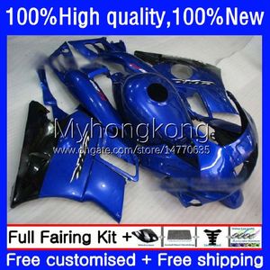 Body Kit för Honda CBR600FS CBR600CC CBR600F2 Blue Black 1991 1992 1993 1994 Bodywork 34NO.91 CBR600 F2 91-94 CBR 600F2 600 F2 FS CC 600CC 600FS 91 92 93 94 FAIRING