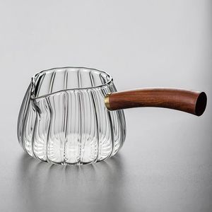 Muggar Creative Fair Cup Anti-Sciumding Transparent Pour Tea Kinesiska Teaware Tillbehör Container Teacup Kaffe Kopp Hantverk