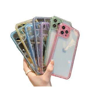 Custodie per PC trasparenti Cover lucida con retro rigido in acrilico per iphone13 Promax 12 11 X XR XSMAX 8PLUS 8 7 SamsungA12 A32 4G A52 A72 A02S A03S A22 M32 A02 EU Xiaomi