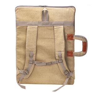 Wholesale tool carry bags for sale - Group buy Canvas Shoulder Bag Can Carry Multi function Drawing Board Bags For Sketching And Painting Tools Carrying Storage