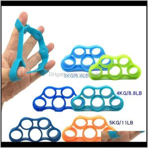 Grips Hand Gripper Sile Finger Expander Exercício Grip Força de pulso Trainer Exercitador Fitness NV15M TU2SD