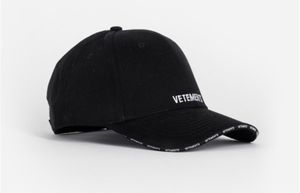 Vetements Baseball Ball Caps Chłopiec Sport Najlepsza Jakość Haft Męskie Kapelusze Mężczyźni Kobiety Czapka Deskorolka Czapki Baseball Y0913