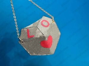 'Ophidia Love Heart Chain Bag - Mini Designer Leather Purse for Women With Limited Valentines Day Edition - Shoulder Crossbody Totes'