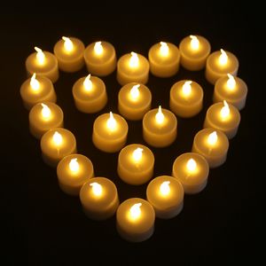 New 12Pcs Flickering LED Tealights Remote Control light Battery Powered Flameless Candles For Home Party Birthday Christmas Decoration D2.5