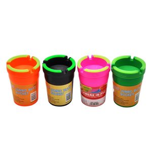 Multi-Function Hard ABS Plastic Extinguishing Cigarette Ashtray Cigarette Cup Car Butt Bucket Cigarette Cigar Smoke Ash Holder