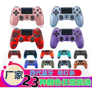 Wholesale spot it game for sale - Group buy P4 game controller p4pro Bluetooth wireless dual vibration touch screen six axis color spot suitable for a variety of connection modes_test02