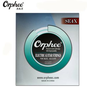 Orphee SE4X 011-050 غيتار كهربائي سلاسل سداسية النيكل سبائك الغيتار اكسسوارات