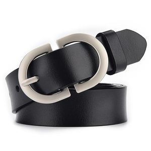 Cinture 2022 Designer di lusso Marca Cintura con fibbia ad ardiglione Cintura da donna in vera pelle di alta qualità Cinturino stretto da 28 mm per cinturino in jeans