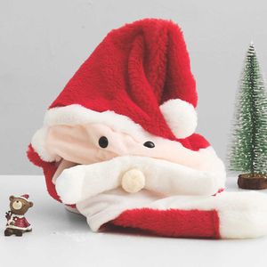 Chapéus Piscando Do Natal venda por atacado-Ar criativo móvel saco luminoso lâmpada piscando chapéu de Natal decoração brinquedo de pelúcia h8m928