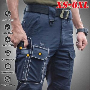 Pantaloni cargo tattici da uomo Città classica Escursionismo all'aperto Pantaloni da jogging da trekking Pantaloni sportivi Pantaloni multitasche dell'esercito militare Uomo 5XL 210930