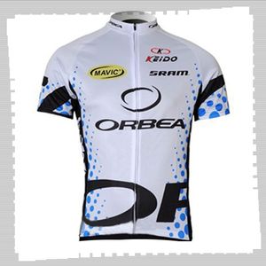 Pro Team Orbea Cykling Jersey Mens Sommar Snabbtork Mountain Bike Sport Sport Uniform Väg Cykel Toppar Racing Kläder Utomhus Sportkläder Y21041408