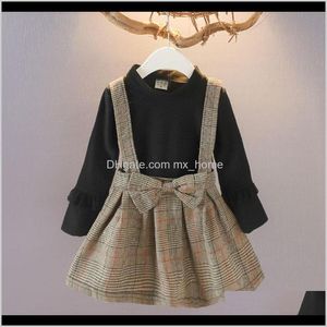 Bebê roupas bebê maternidade entrega entrega 2021 grade bonito vestidos impressos 3 inverno outono manga longa crianças design meninas princesa vestido 17t 04