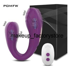 Massaggio Vibratore indossabile senza fili per le donne Stimolatore del clitoride Motore silenzioso Telecomando Giocattolo del sesso femminile in silicone per coppie Adulto 18