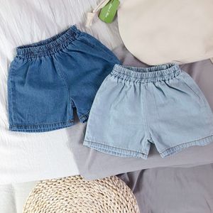 Facejoyous Summer Baby Denim Shorts Abbigliamento per bambini New Girls Boys Pantaloncini di jeans Soft Loose Kids Girl Jeans Pants 210413