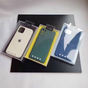 Custom Clear Plastic Box for iPhone X 12 13 Mini Pro Max Hybrid Armor Phone Case Nova 8 Leather Cover AS312