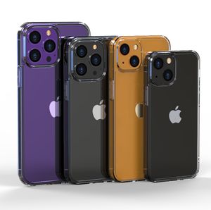 Hochwertige integrierte 9H-Hartglasklare Handyhüllen für iPhone 13 12 11 Pro Max Mini XR XS X