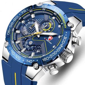 Orologi da uomo di marca di lusso quadrante grande orologio da uomo impermeabile al quarzo orologio da polso sportivo cronografo Relogio Masculino fghre