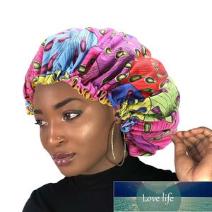 Mode Seidige Große Motorhaube für Frauen Satin Gefüttert Motorhauben Nacht Schlaf Kappe Winter Hut Dame Turban Headwrap Hut Haar Wrap zubehör